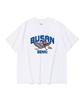 BERNI Busan Seagull Trip Short Sleeve T-Shirt (White)