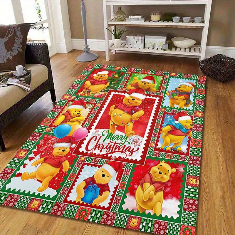 1pc beauty and the beast Pattern Carpet Area Rug Non slip Carpet Hand Washable Floor Mat Suitable For Living Room Bedroom Home Decor Room Decor