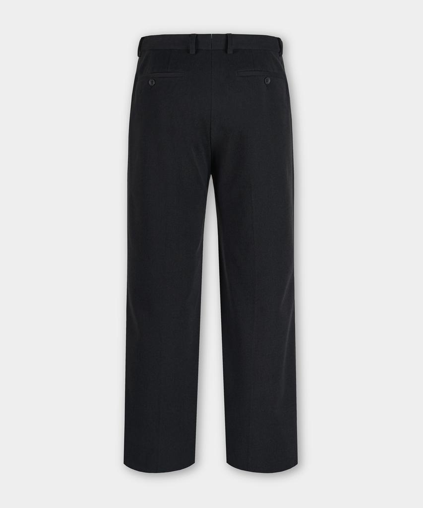 BIRBANTE Spandex Hidden Elastic Waist Slacks - Black