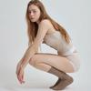 Cotton Ribbed Knee Socks_5 Colors
