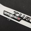 2pcs Car Letters Fender Trim Badge Turbo 4matic Plus Emblem Sticker Mercedes A45 Cla45 Amg C117 Gla45 Gle53 X247 Accessories HOT