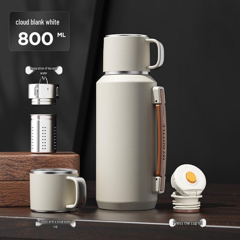 Handun Large Capacity Portable Stainless Steel Insulated Travel Mug