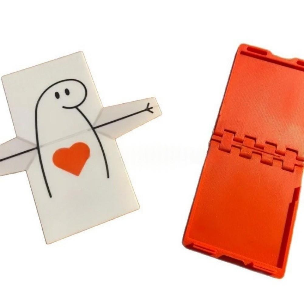 Cute Creative Ornaments 3D Printing Desktop Decor Trendy Love Mailbox  Valentine's Day Gifts