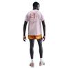 Nike Mens Back Print Jersey Crew Neck Raglan T-Shirt