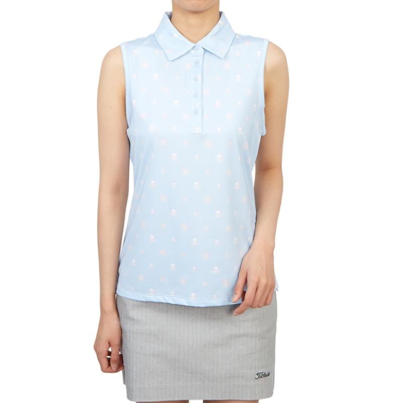 Zipore Damen S Golf SleeveleSS g4lS23k562 Sky