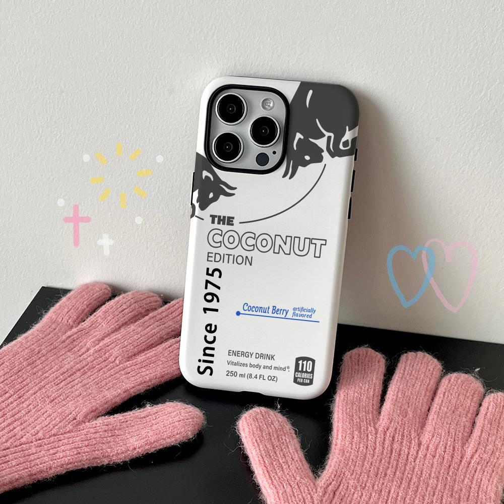 Energy drink cool bull stylish design Phone Case Film shell For iPhone 17 16e 16 15 14 13 12 11 Pro Max Plus XS