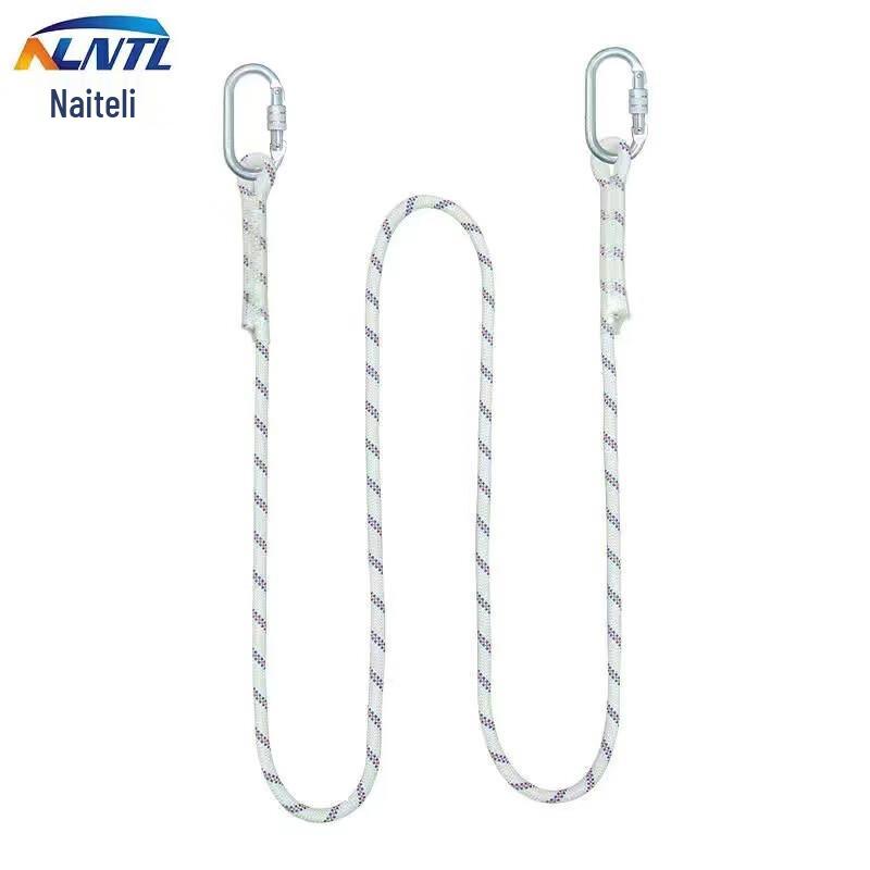 NLNTL Outdoor Safety Climbing and Rescue Rope with O-Hook