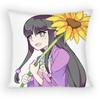 Ace Attorney Maya Fey Pillow Case Anti-Dustmite Pillowcase Invisible Zipper Silky Short Plush Sofa Cushion Cover