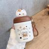 Titi Cat Cartoon Mini Thermos - Cute Portable Water Cup for Girls and Children