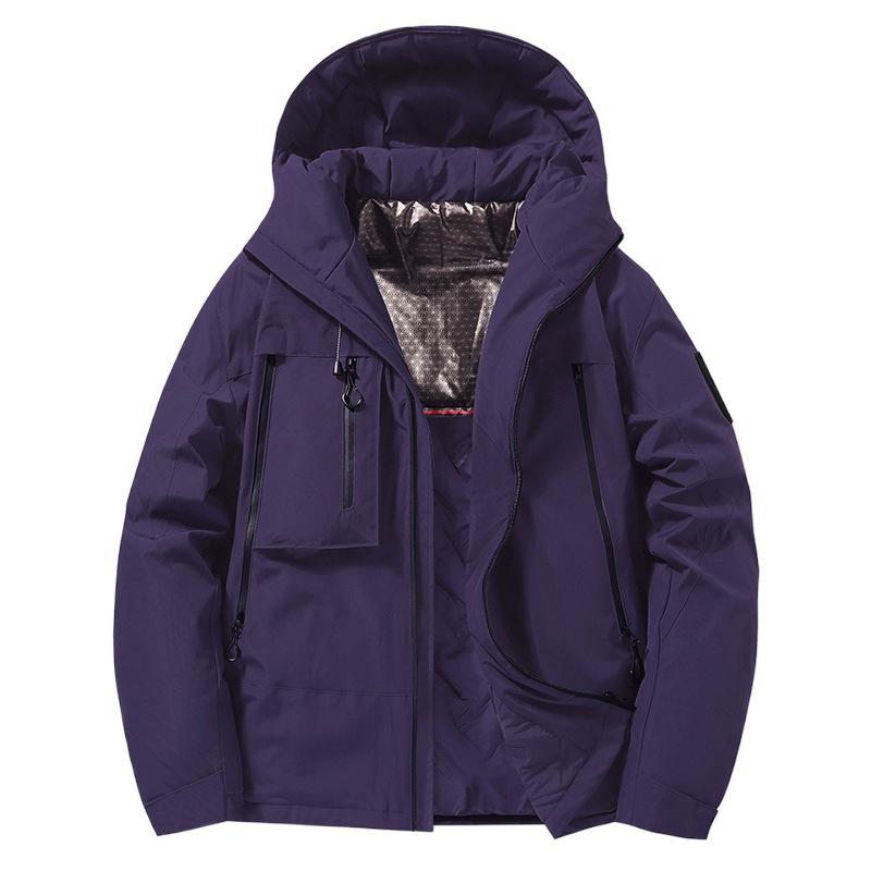 Couple Fleece Jacket Thickened Windproof Waterproof Cotton-padded Coat Outdoor Sports Jacket Mountaineering Suit Rider Cotton-padded Jacket