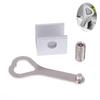 Adjustable Window Locks Sliding Sash Stopper Safety Window Lock With Keys Kids Child Safety Doors Locks Anti-Theft Lock