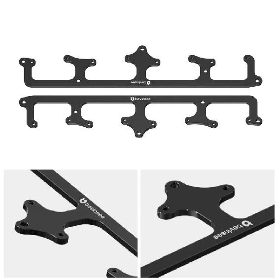 Aluminum LS Square Coil Brackets for D585 Heat-sink Truck Coils 4.8 5.3 5.7 6.0,for LS1 LS2 LS3 LS6  LM7 L33 LFA LSA LS9 LH6 LQ4
