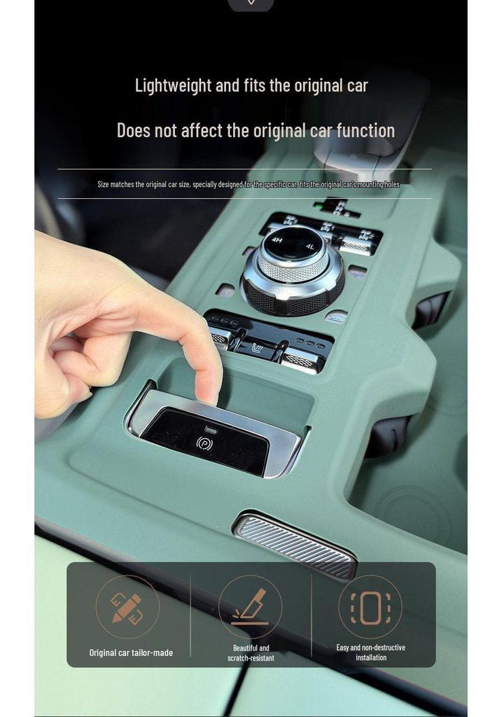 Beijing BJ40 Car Door Handle Protector & Silicone Storage Mat Set