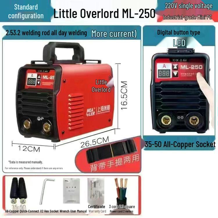 

Xiaobawang ZX7 Series Dual Voltage Smart Welder 315/352/250/322