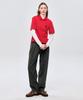 LESONNET Straight Wool Pants Grey