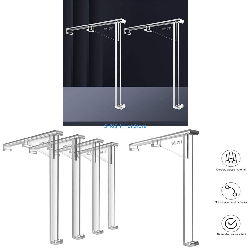 

Curtain Clip Plastic Vertical Blind Bracket 3.46 Inch Vertical Blinds Clear Plastic Cover Box for Blind D57B China Mainland