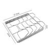 ZISIZ Portable Stainless Steel BBQ Rib Rack
