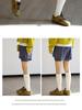 Quick-Dry Breathable Anti-Exposure Elastic Waist Loose Running Shorts, Plus Size Double-Layer Fitness Shorts