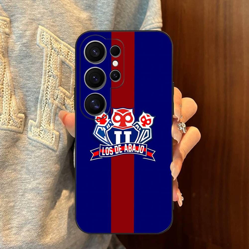 Chile U-University Logo Phone Case For Samsung S 24 Fe 25 Ultra Plus 20 Lite 21 30 22 23 24 22 Ultra 5G Fundas