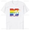 Classic MTV Retro Design Logo Printed Graphic  T-shirt Casual Fashion Streetwear T Shirt Hipster Comfort Breathe  Tshirt