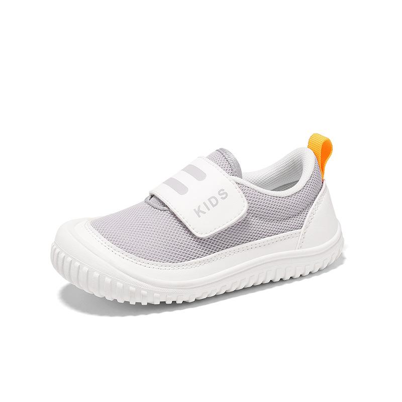 2025 Children's Casual Shoes Baby Sports Shoes Spring and Autumn New Breathable Toddler Shoes Solid Color Simple and Versatile