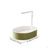 Automatic Bird Bath Adjustable Spacious Shower Parrot for Small Medium Birds, Budgie