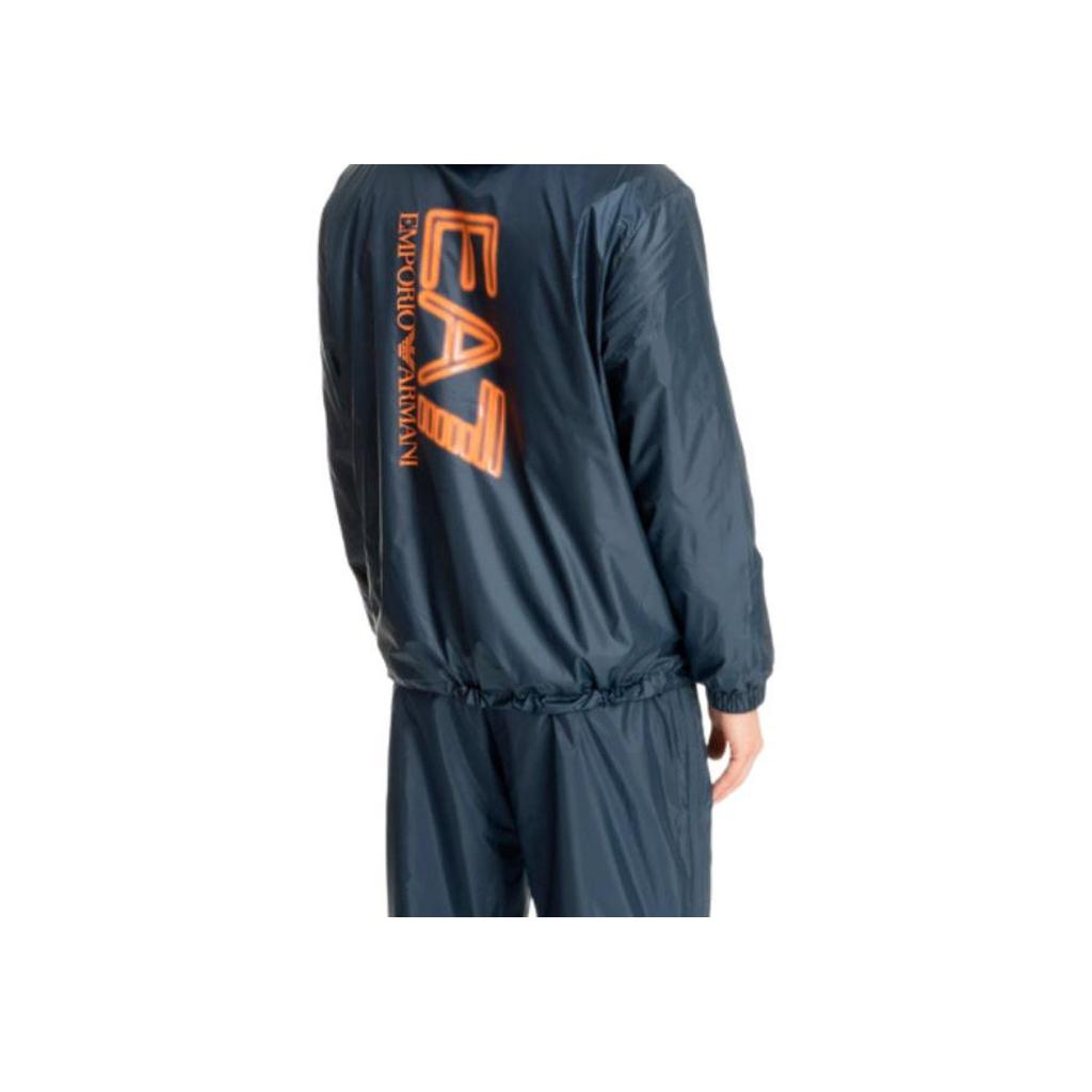Emporio Armani Ea7 Ss24 Loose Fit Drawstring Hooded Long Sleeve Jacket Men jackets 3DPB17-PN5ZZ-1554