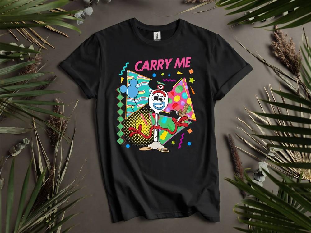 

Funny Forky Carry Me Mickey Balloon T-shirt T shirt Men Women Unisex Tshirt K484 M