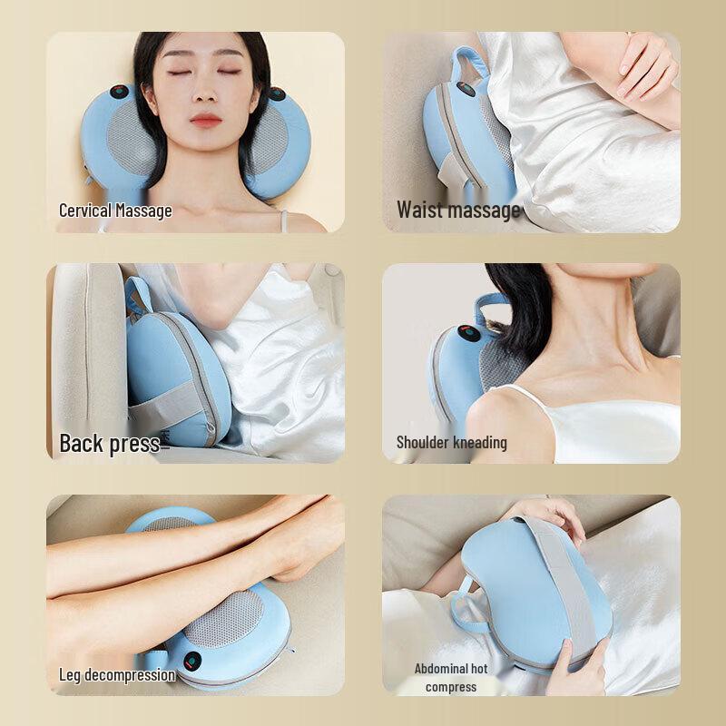 Mijie M3 Portable Neck & Back Massager Pillow