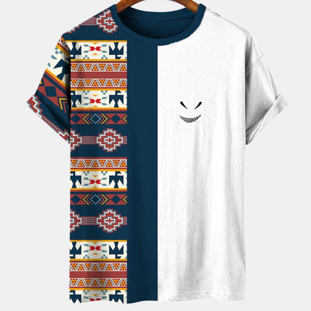 

Модні вінтажні футболки з графікою тотемів 3D-принт літні чоловічі жіночі футболки з коротким рукавом оверсайз хараджуку топ футболки чоловічий одяг 5XL