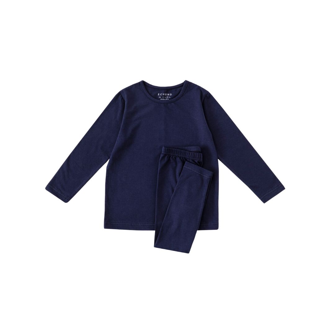 Echond Supima Cotton Loungewear Set – Navy S