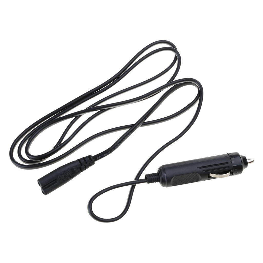 Household Lunch Box Chargers Car Frige Power Cables Plastic Material 1.6 Meters 12V 24V Electric Lunch Boxes Power Cable