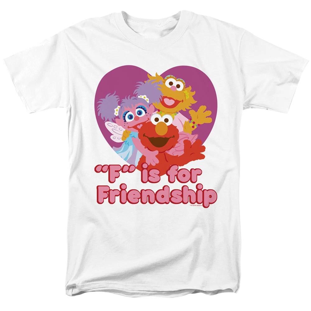 Sesame Street - Friendship - Unisex Short Sleeve Children s T-shirt - White 120