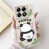 Für Xiaomi 14T Hülle 14T Pro Cover Süßer Cartoon-Panda Weiches Flüssigsilikon Stoßfest Funda Für Xiaomi 14T Pro Mi14TPro 5G Hülle