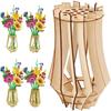2026New DIY Wooden Stand for Lego Roses, Cherry Blossoms, Sunflowers, Tulips, Daffodils, Lotus Home Decoration