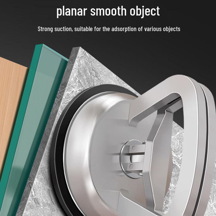 Aluminum Buckle Suction Cup Lifter for Ceiling, Tile, and Glass Installation