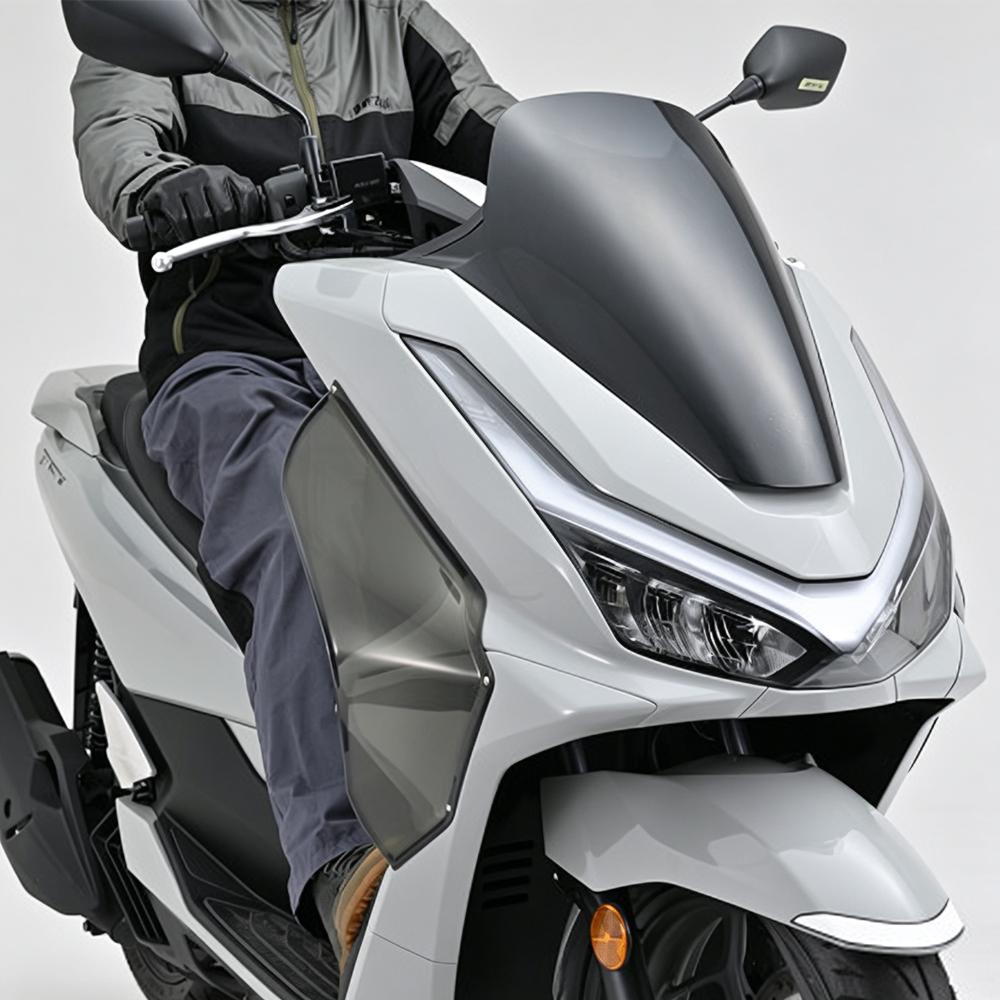 Motorcycle Accessories Leg Fairing Air Deflectors For Honda PCX160 2025 PCX 160 2025 Wind Deflector Side Windshield