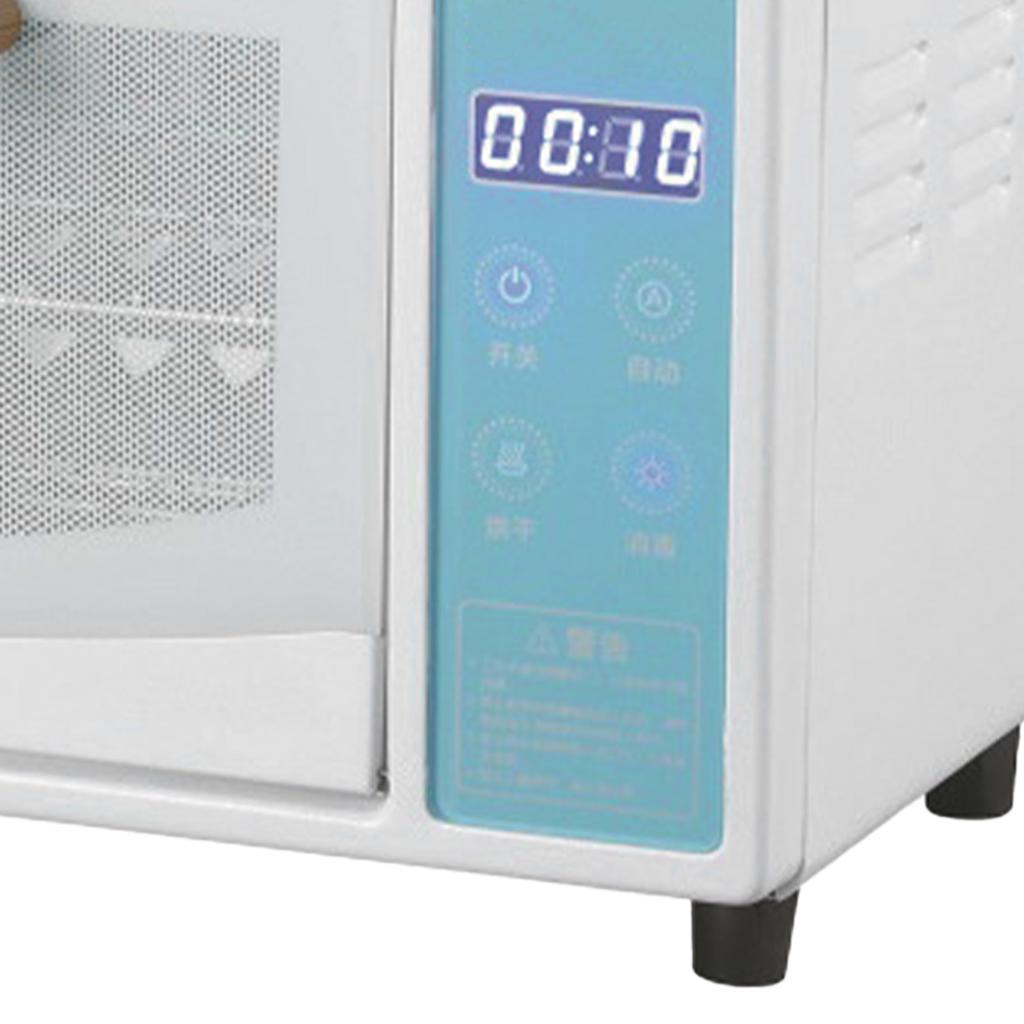 UV Cleansing Box Hot Wind Drying Nail Art Equipments Ultraviolet Light Cleansing Case 10L