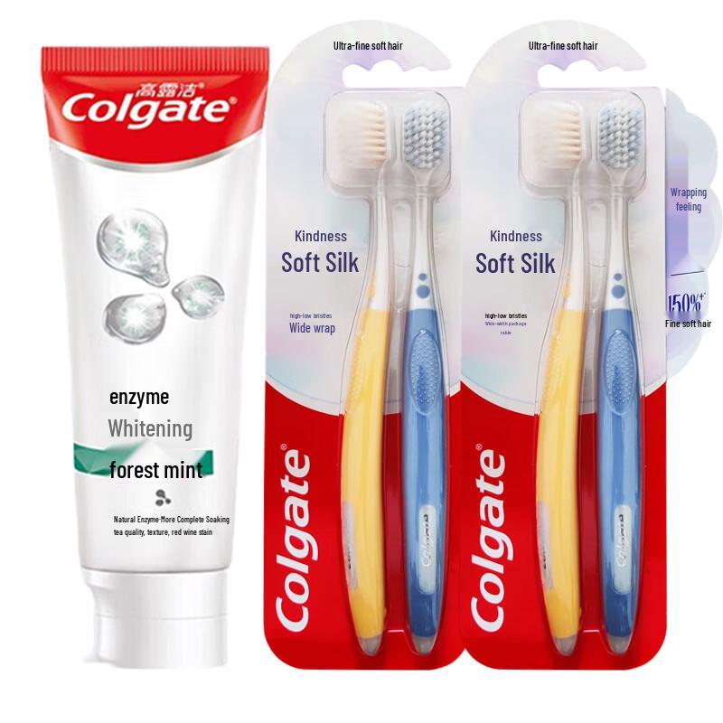 Colgate Whitening Toothpaste & Toothbrush Family Pack
