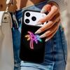 Neon Light Phone Case For iPhone 17 Air 14 15 13 12 Max Cover For Apple 16e 11 Pro Max Plus Coque