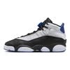 Air Jordan 6 Rings GS White Black Game Royal Kids Sneakers 323419-142