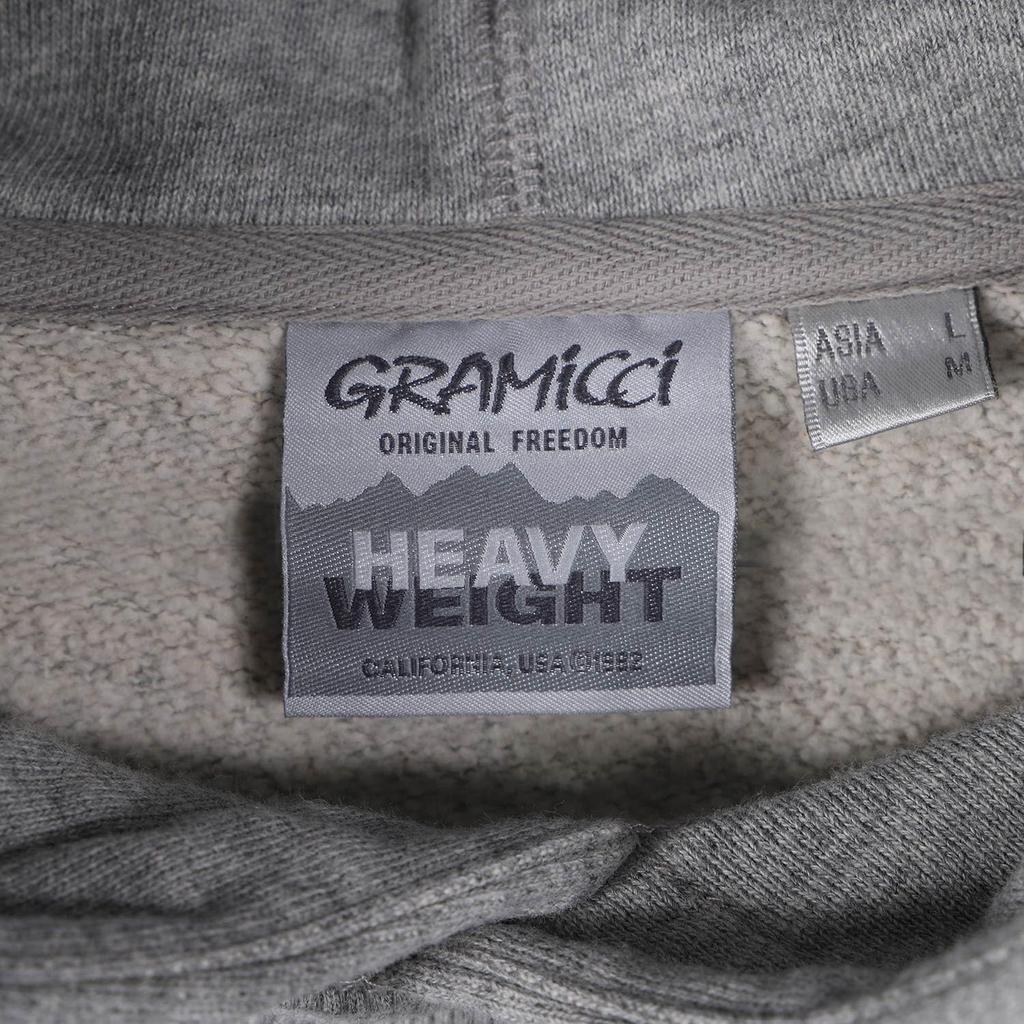 Gramicci Classic Hooded Sweatshirt, Men's Pullover Hoodie, G3FU-J048, Green, Size L