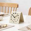 Modern Bedsides Table Analog Clock With Big Number Birthday Christmas Gift For Elderly And Kids No Battery Included