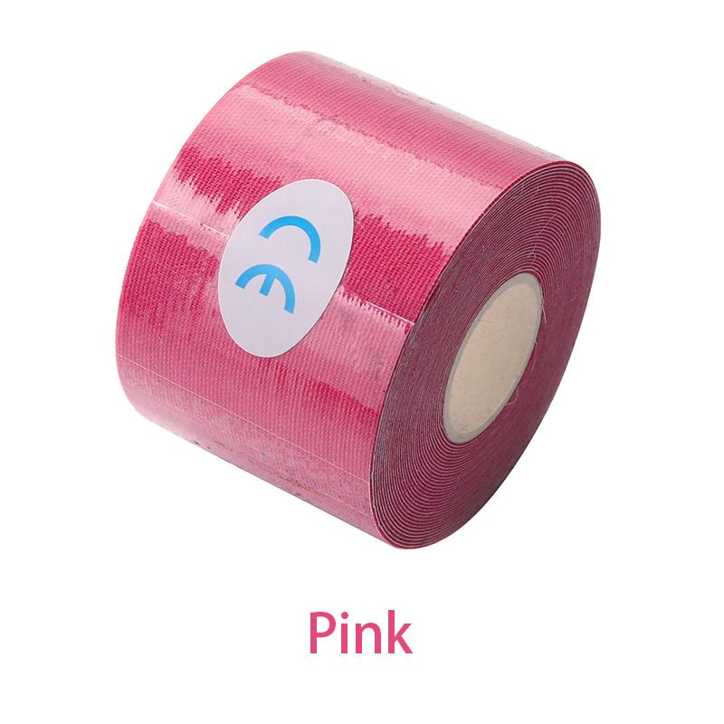 

5 м кинезиологическая физио лента для фиксации мышц колена Rocktape для здоровья, ухода за телом, спорта 5cm*5m розовый
