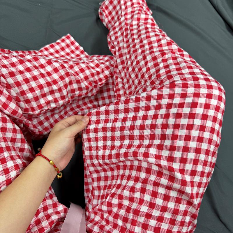 Three Sizes Women's Cotton Silk Wide-Leg Rayon Pants - Spring/Summer Breathable, Plus Size Casual Home Sleepwear