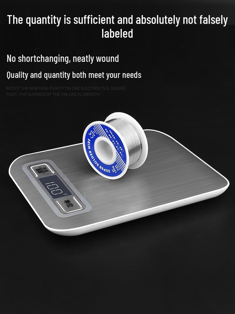 High-Purity Lead-Free Rosin Core Solder Wire for Low-Temperature Welding