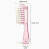 Unisex Transparent Essential Oil Massage Comb Reservoir Rolling Teeth Ergonomic Design for Comfortable Scalp Massage