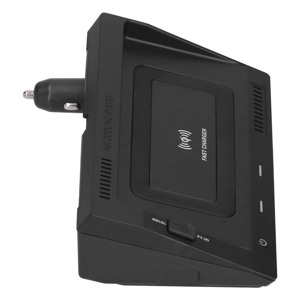 15W Car Wireless Charger QC3.0 USB Port QI Fast Charging Mobile Phone Holder Multiple Protection
