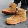 New 2024 Winter Children's High-top Velvet Thickened Wide-headed Cotton Shoes Outdoor Warm Snow Boots