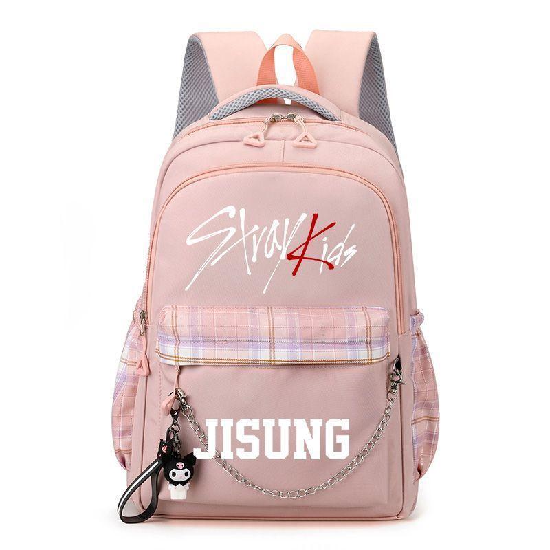 Straykids Combination Peripheral With Backpack Backpack School Bag Student Male Female Large Capacity